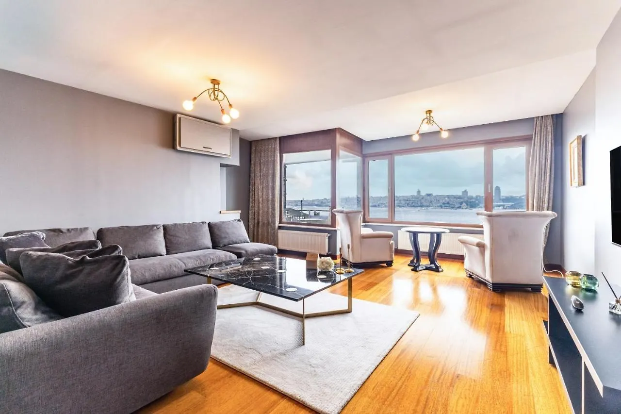 Duplex Flat W Panoramic Bosphorus View And Terrace Lejlighed Istanbul