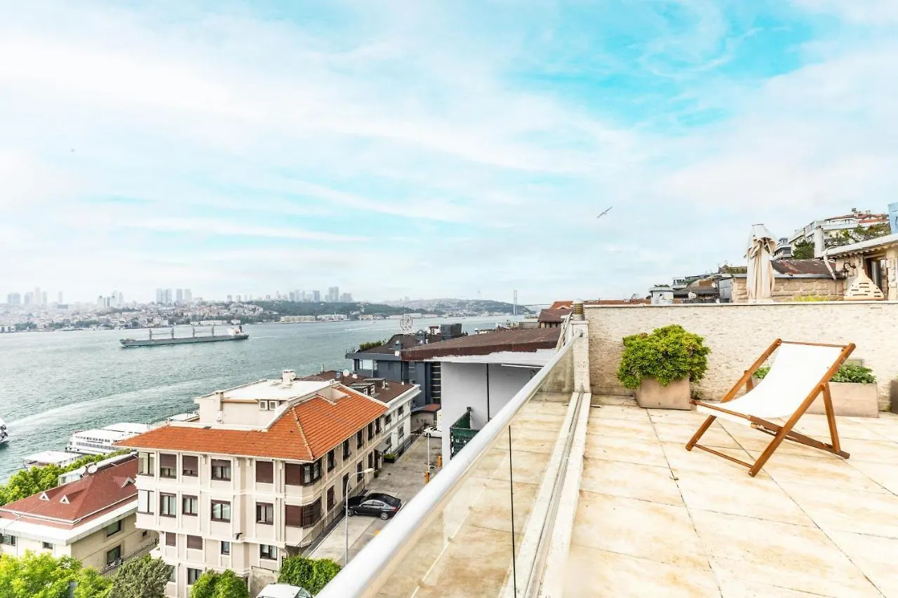 Duplex Flat W Panoramic Bosphorus View And Terrace Lejlighed Istanbul Tyrkiet
