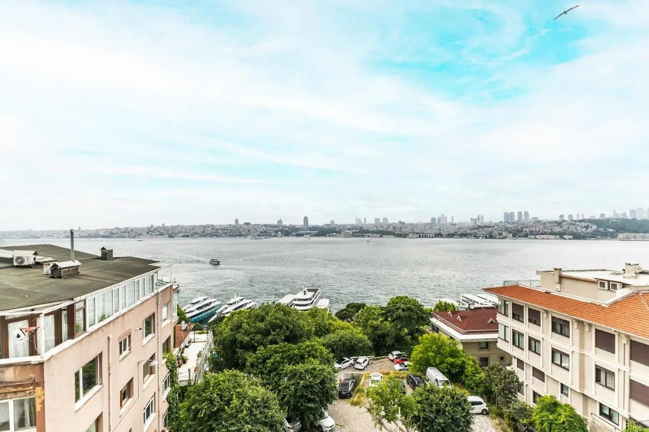 Duplex Flat W Panoramic Bosphorus View And Terrace Lejlighed Istanbul